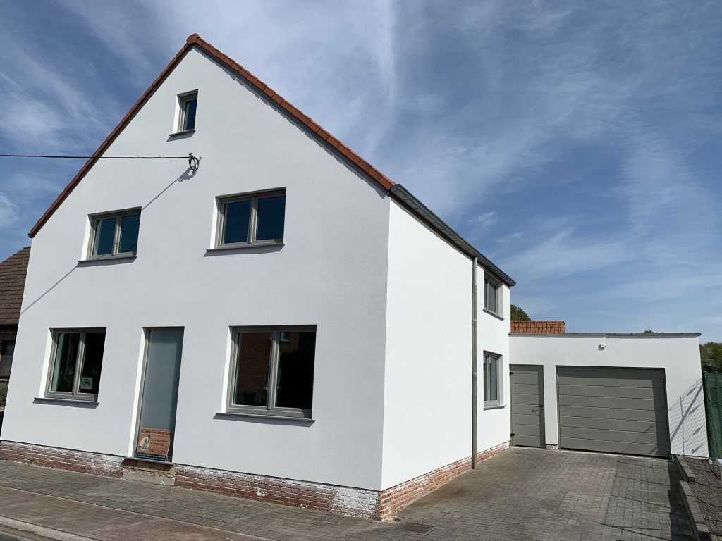 Dezelfde woning na de gevelwerken